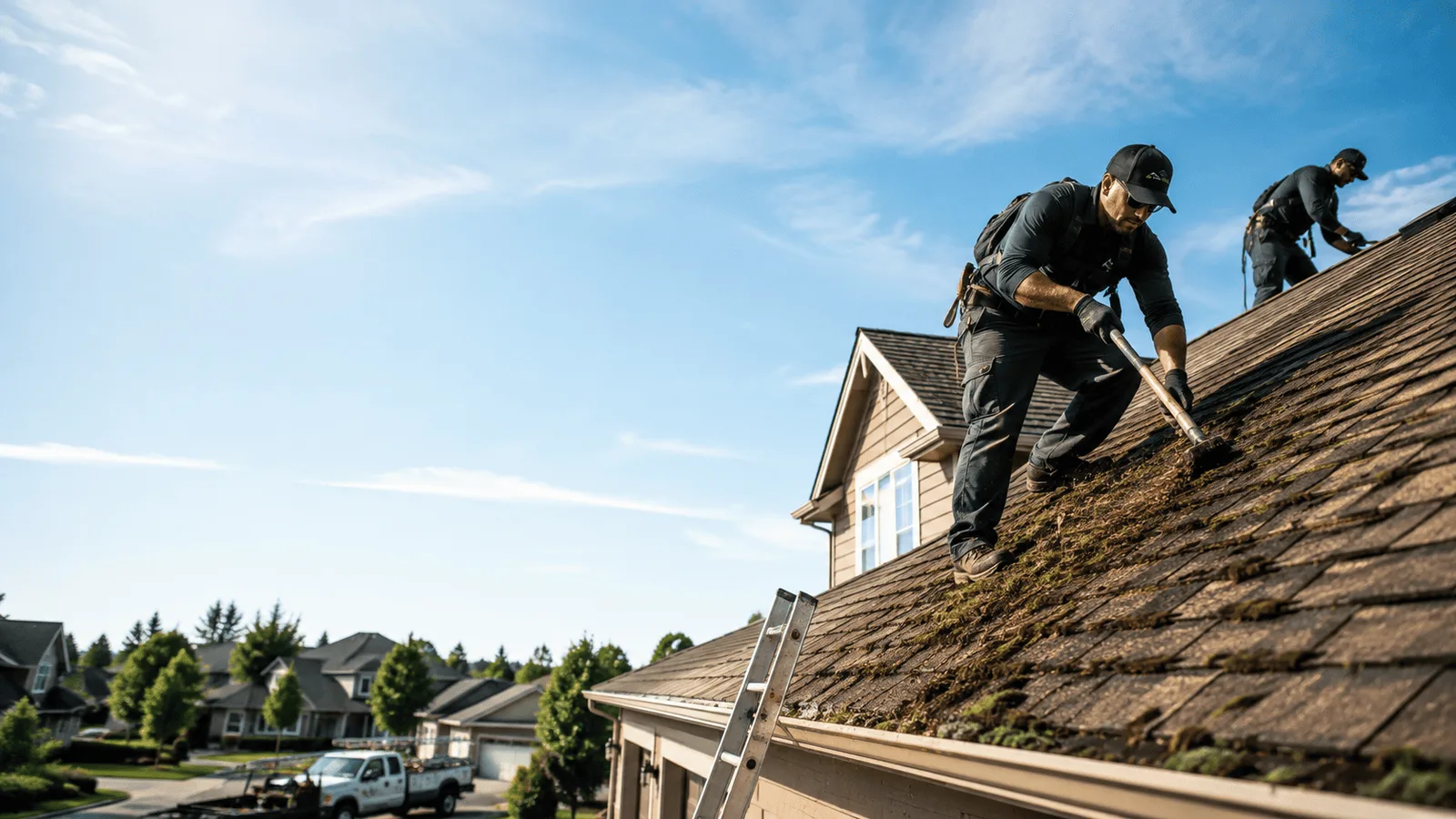 Roof Moss Removal in Bantry, ND near me